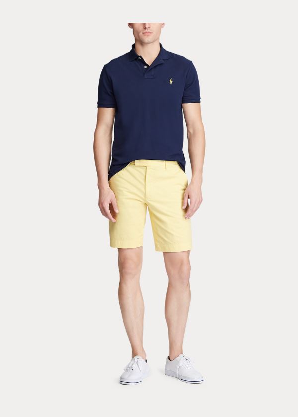 Men's Polo Ralph Lauren Stretch Slim Fit Twill Shorts | 932465PTA